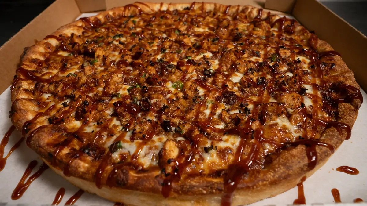 BBQ Chicken pizza